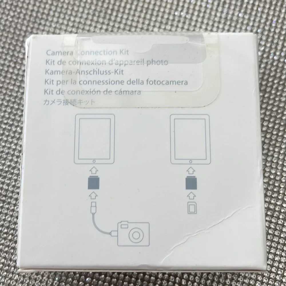 New in box - iPad Camera Connection Kit
